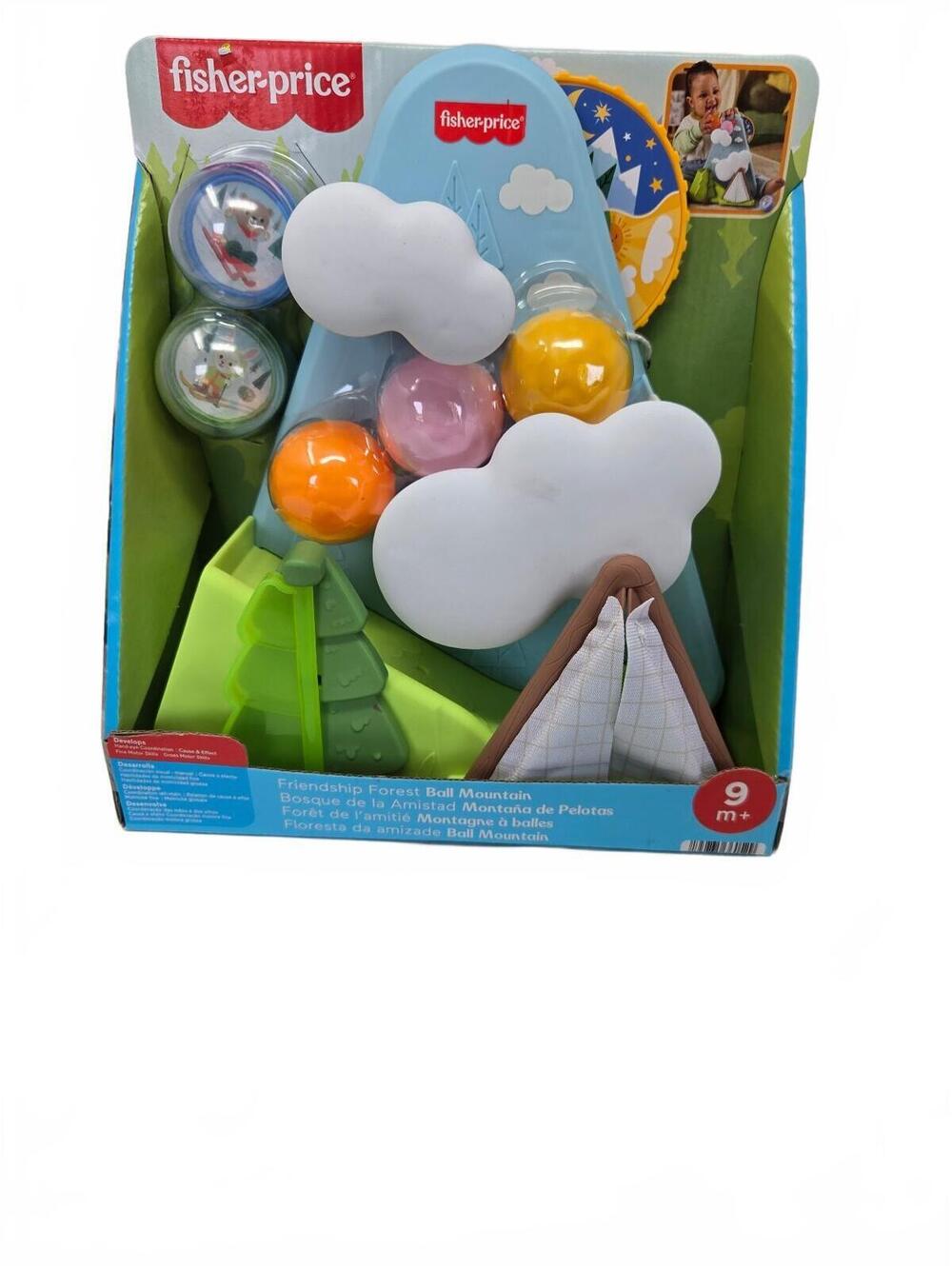 Fisher-Price Roll & Rattle Cloud Toy - Picture 1 of 4